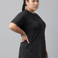 MKH Plus Size Relaxed Fit Typography Printed Dri-Fit Sports T-shirt - Swadesiicart