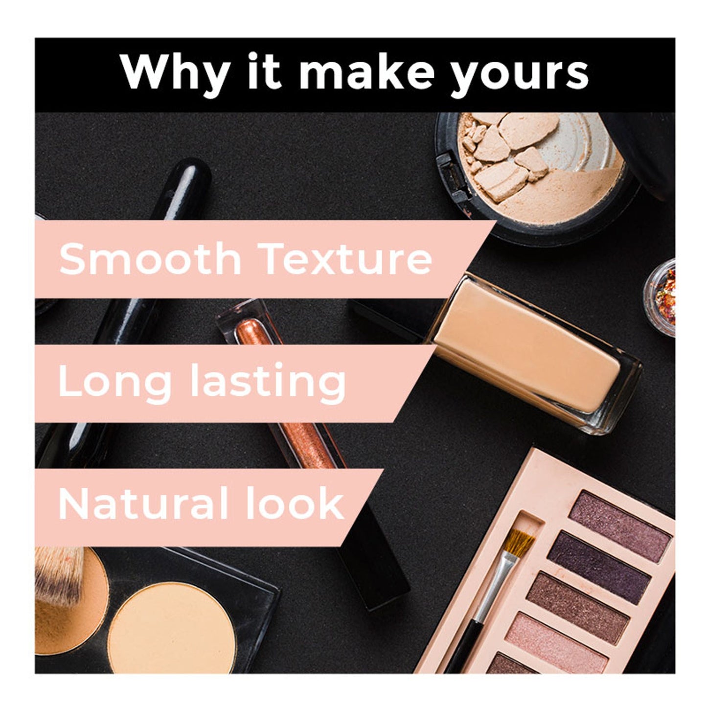 Matt Look Concealer & Anticernes SPF 20 - Blush - Swadesiicart
