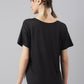 MKH Women Typography Printed Drop-Shoulder Sleeves Dri-FIT Sports T-shirt - Swadesiicart