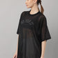 MKH Typography Printed Drop Shoulder Sleeves Dri-FIT Sports T-Shirt - Swadesiicart