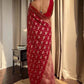 Kalini Ethnic Motifs Woven Design Zari Detailed Banarasi Saree | Swadesiicart