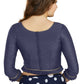 Aastha Fashion Women's Navy Blue Art Silk Designer Party Wear Readymade Blouse