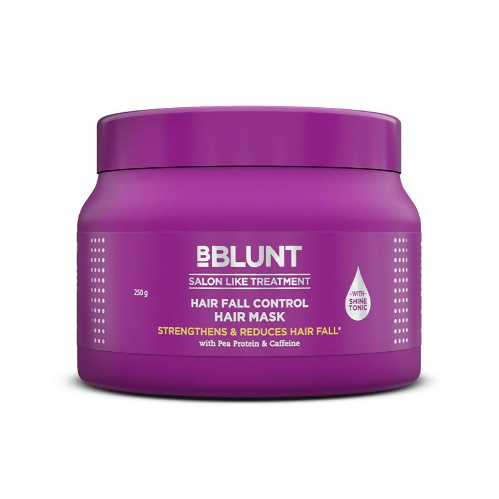 BBlunt Hair Fall Control Hair Mask With Pea Protein & Caffeine - Limited Time Offer - Swadesiicart