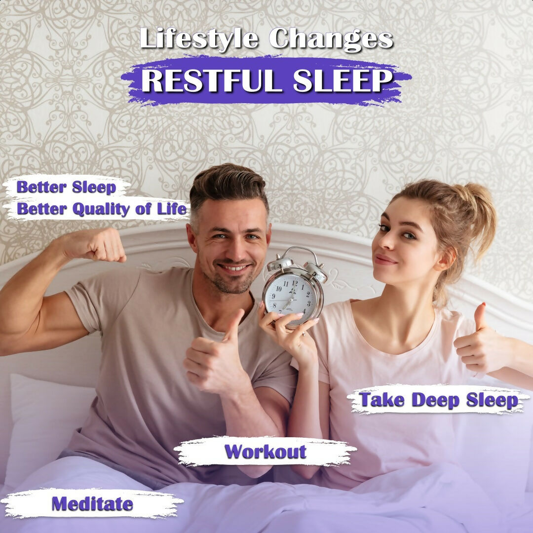 End2End Nutrition Restful Sleep Melatonin Tablets - Swadesiicart