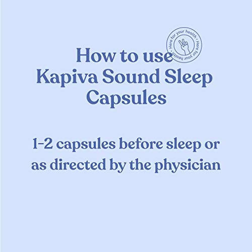 Kapiva Ayurveda Sound Sleep Capsules | Swadesiicart