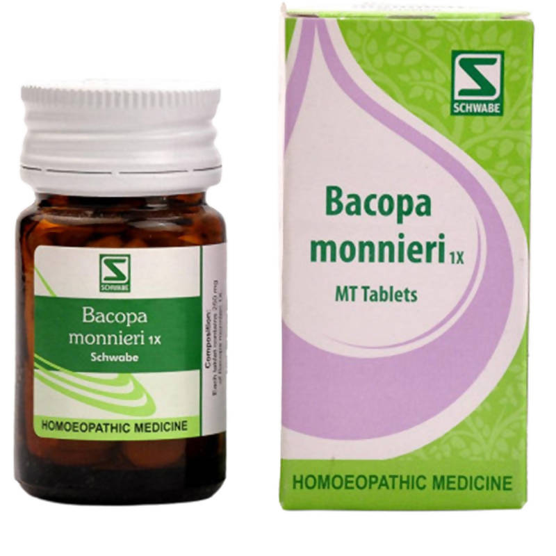Dr. Willmar Schwabe India Bacopa Monnieri 1X MT Tablets | Swadesiicart