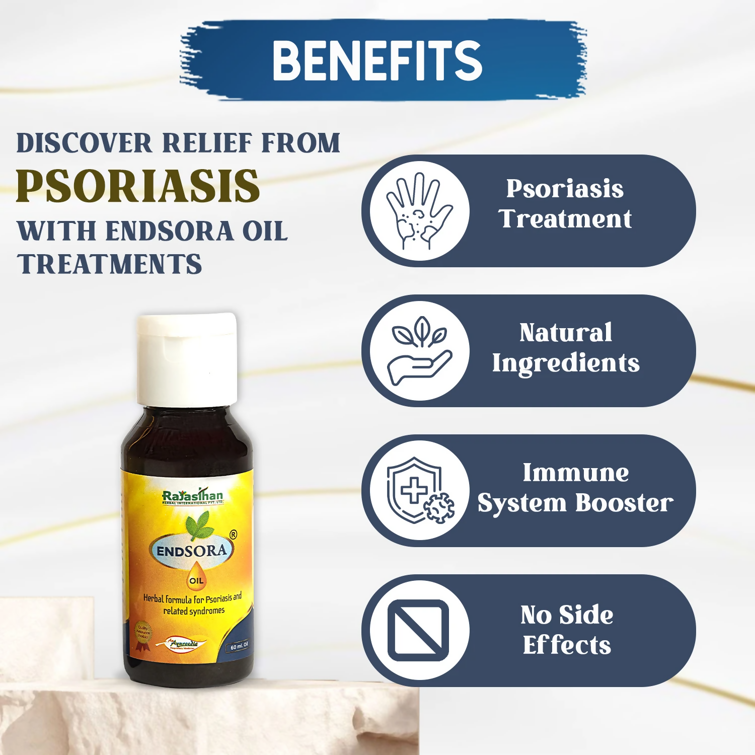 Rajasthan Herbals Endsora Oil | Swadesiicart