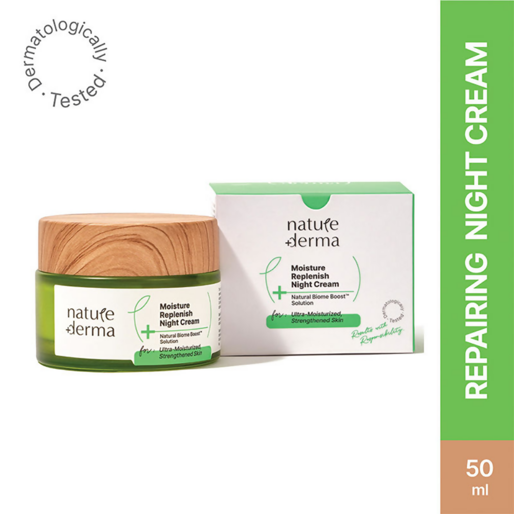 Nature Derma Moisture Replenish Night Cream | Swadesiicart