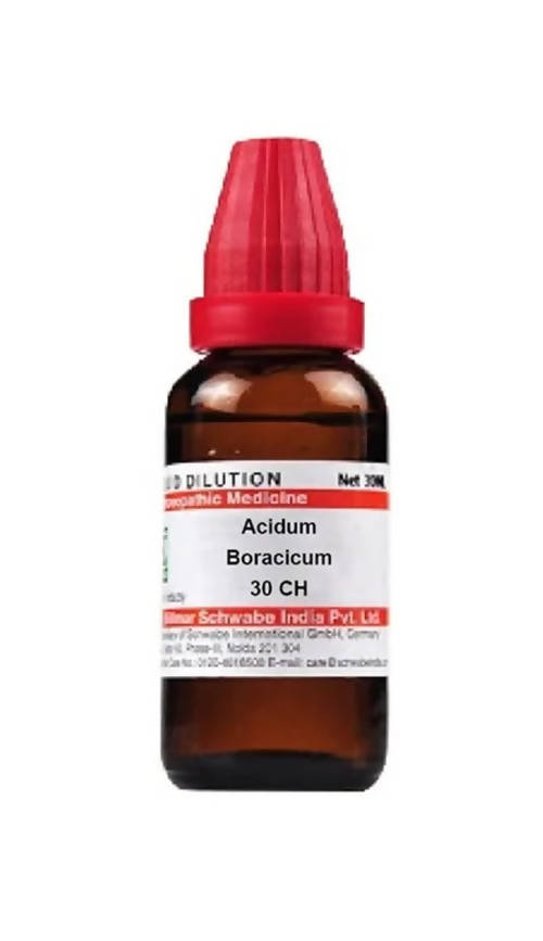 Dr. Willmar Schwabe India Acidum Boracicum Dilution | Swadesiicart