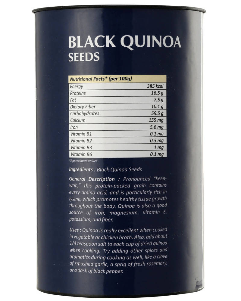 Naturesmith Black Quinoa Seeds - Swadesiicart