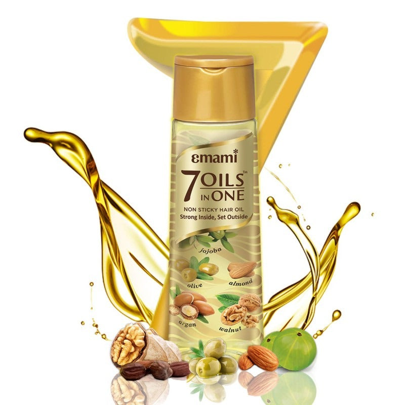 Emami 7 Oils in One Damage Control Hair Oil | Swadesiicart