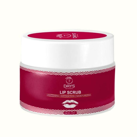 7 Days Organic Beetroot Lightening Balm for Dark, Chapped & Pigmented Lips Scrub - Swadesiicart