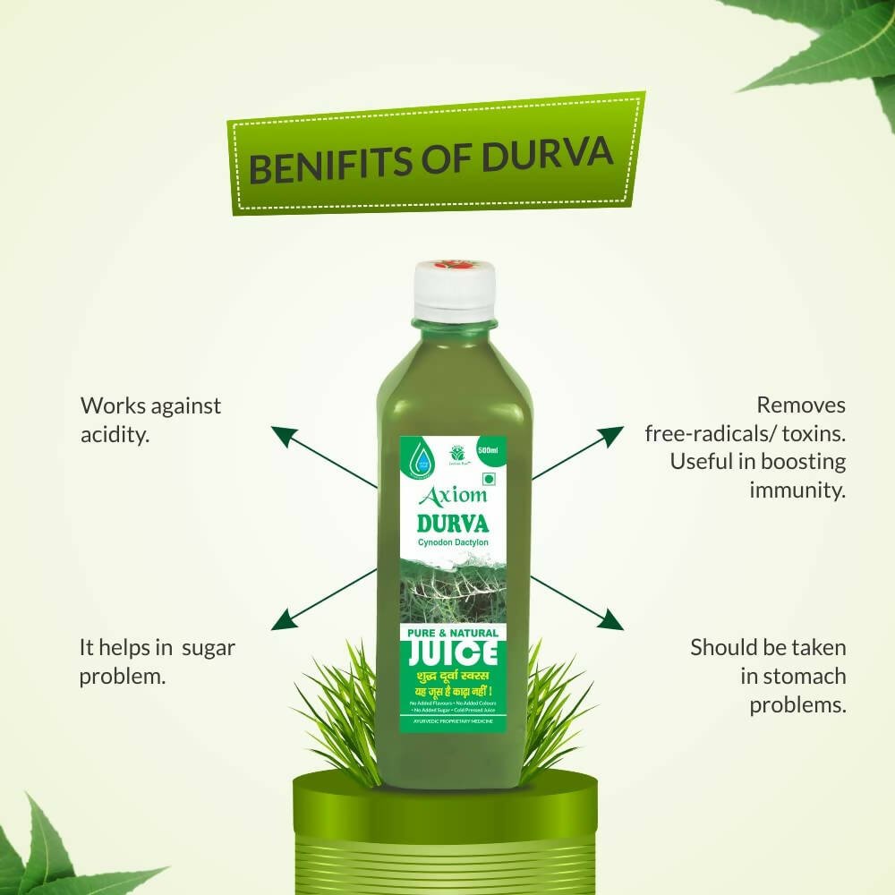 Axiom Jeevan Ras Durva Herbal Juice - Swadesiicart