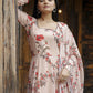 Aayaa Designer Printed Georgette Full Flare Gown With Dupatta - Multi Color
