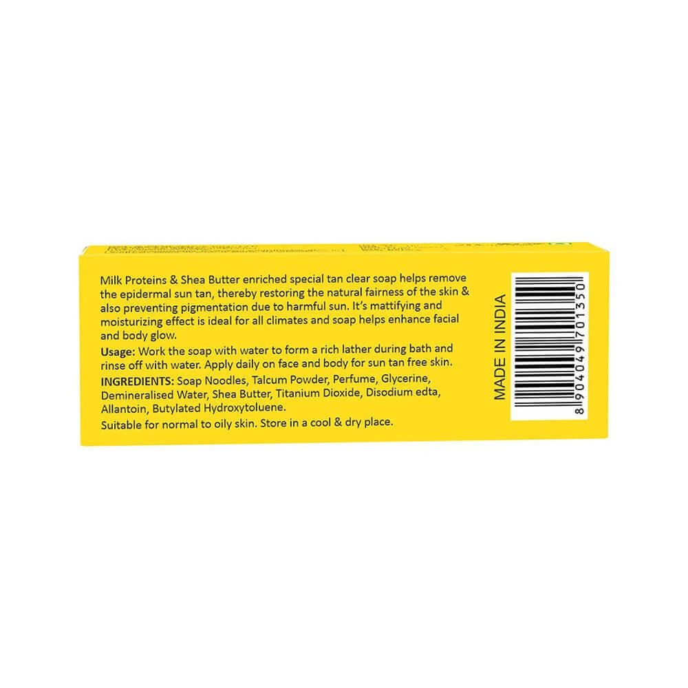 Nature's Essence Lacto Tan Removal Soap - Swadesiicart