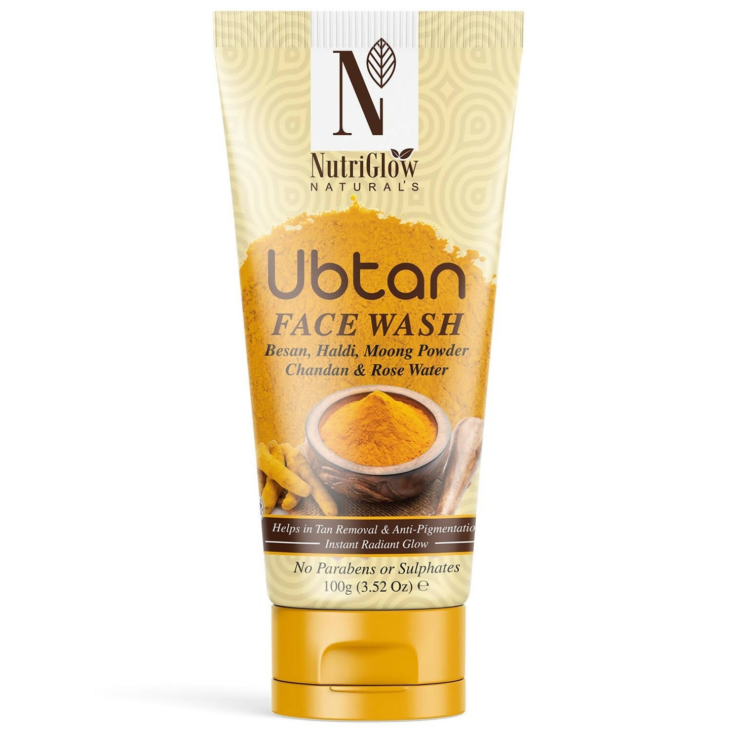 NutriGlow NATURAL'S Ubtan Face Wash - Nutriglow Cosmetics