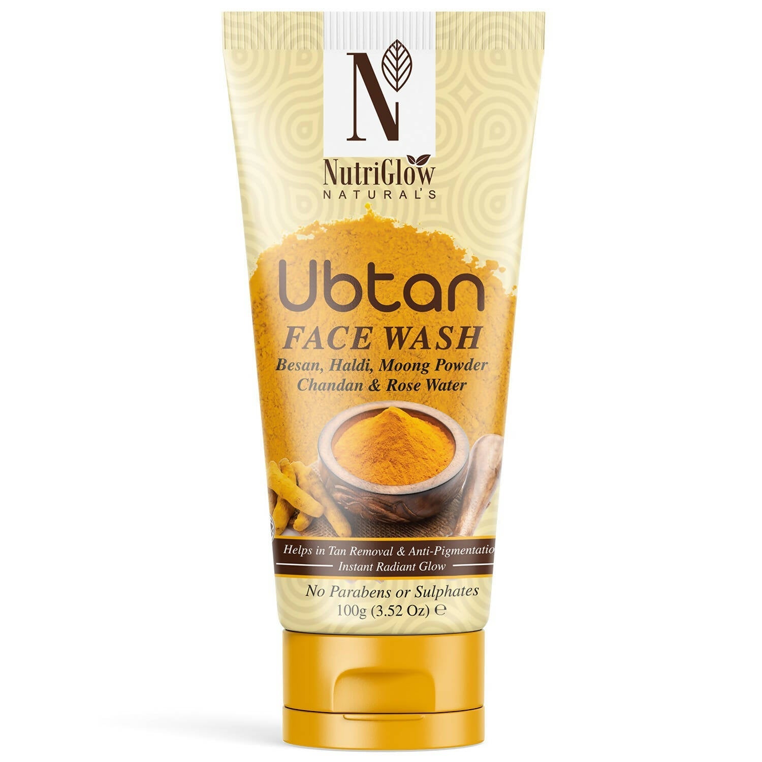 NutriGlow NATURAL'S Ubtan Face Wash - Nutriglow Cosmetics