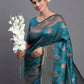 Shree Shyam Fashion Silk Teal Blue Saree
