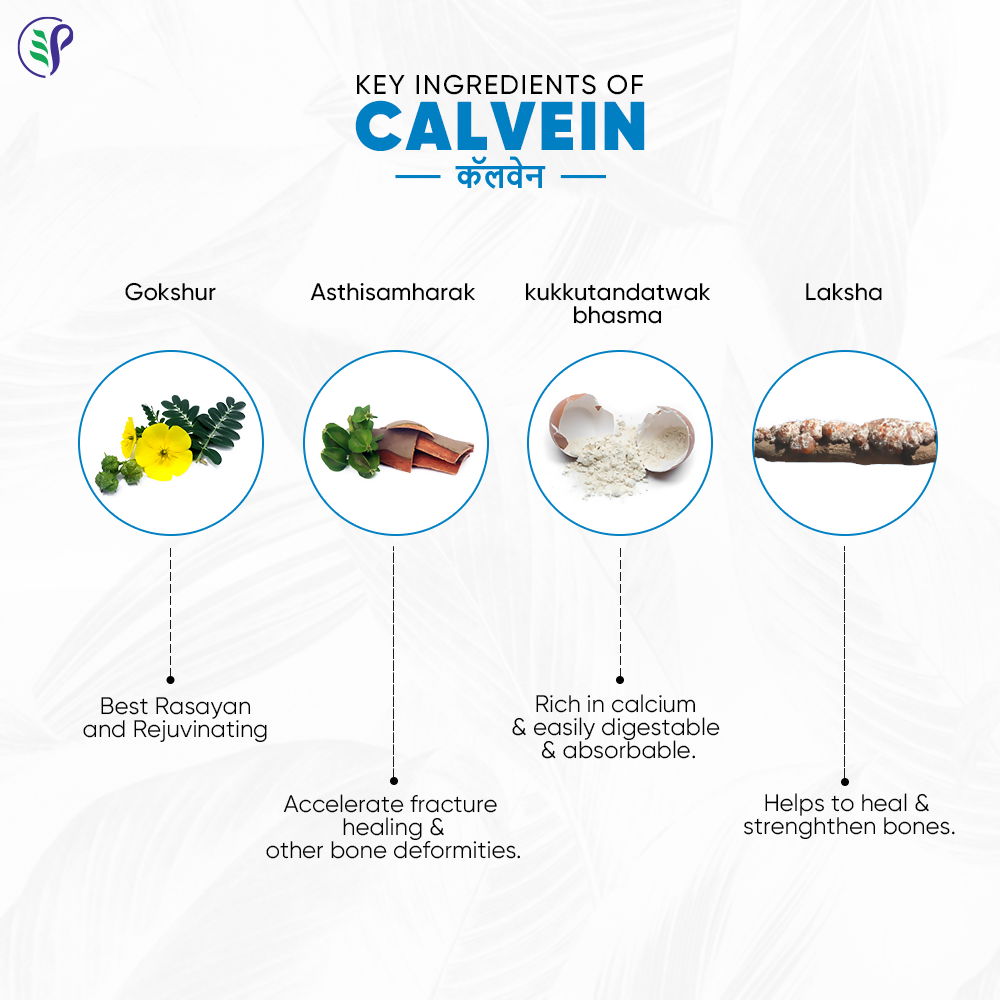 Pathak Ayurvedic Pharmacy Calvein Tablets - Swadesiicart