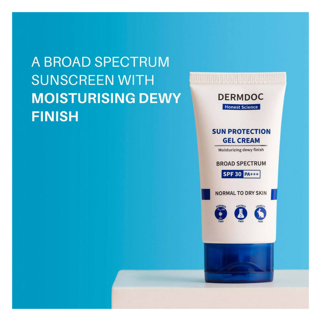 Dermdoc Sun Protection Gel Cream SPF 30 PA+++ - Swadesiicart