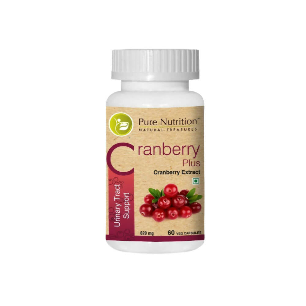Pure Nutrition Cranberry & Amla Extract Veg Capsules - Swadesiicart