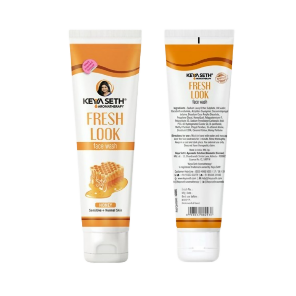 Keya Seth Aromatherapy Natural Honey Fresh Look Face Wash - Swadesiicart