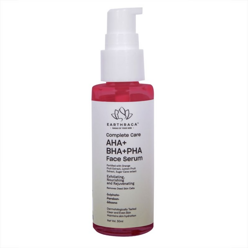 Earthraga Complete Care AHA+BHA+PHA Serum | Swadesiicart