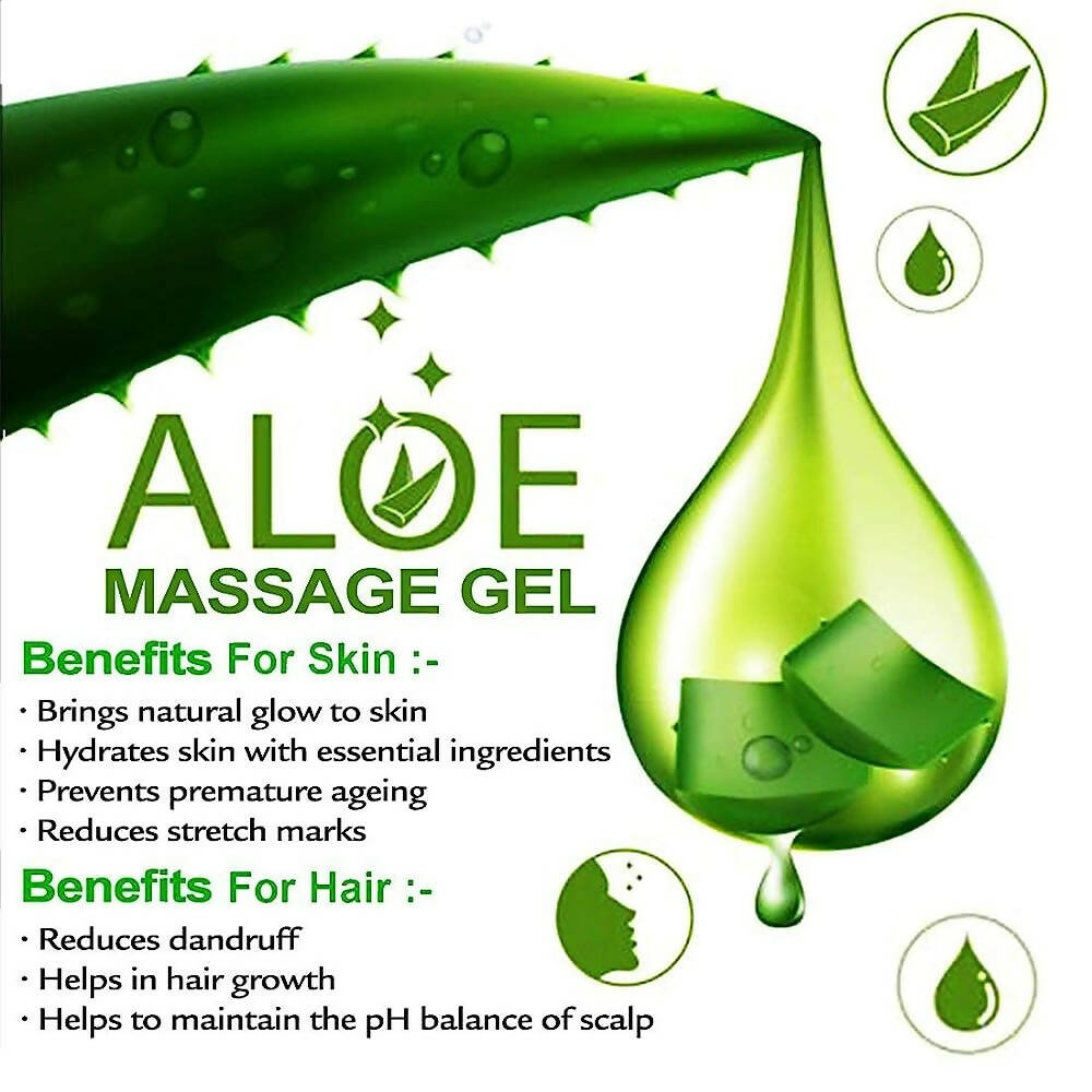 NutriGlow Aloe Vera Gel - Swadesiicart