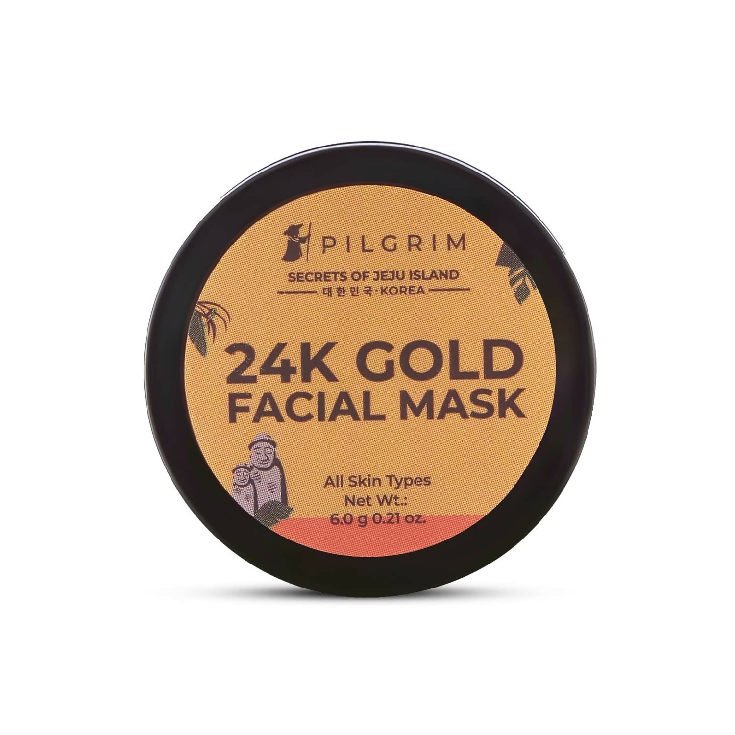 Pilgrim 24K Gold Facial Mask (Mini) For Glowing Skin And Restoring Skin Radiance - Pilgrim