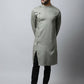 Even Apparels Grey Color Pure Cotton Sherwani Men's Kurta With Asymetrical Cut (SLD1181) | Swadesiicart