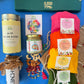 Shuddh Natural Ubtan based Herbal Gulal | Ayurvedic Thandai Powder |Floral Tisane |Natural Honey | Holi Gift Hamper - Swadesiicart