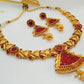 Pink Antique Necklace Set