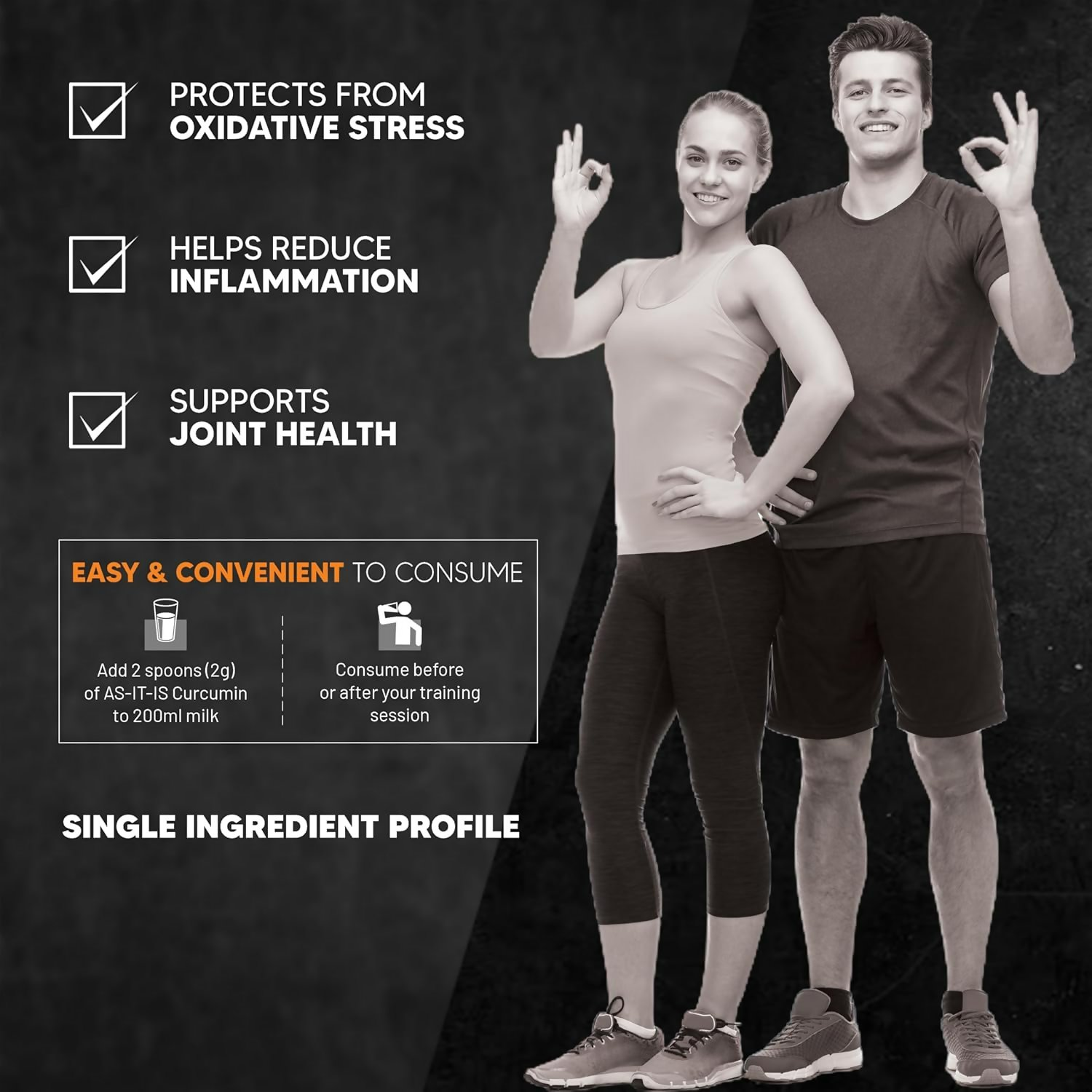 AS-IT-IS Nutrition Curcumin (Turmeric Extract) Powder | Swadesiicart