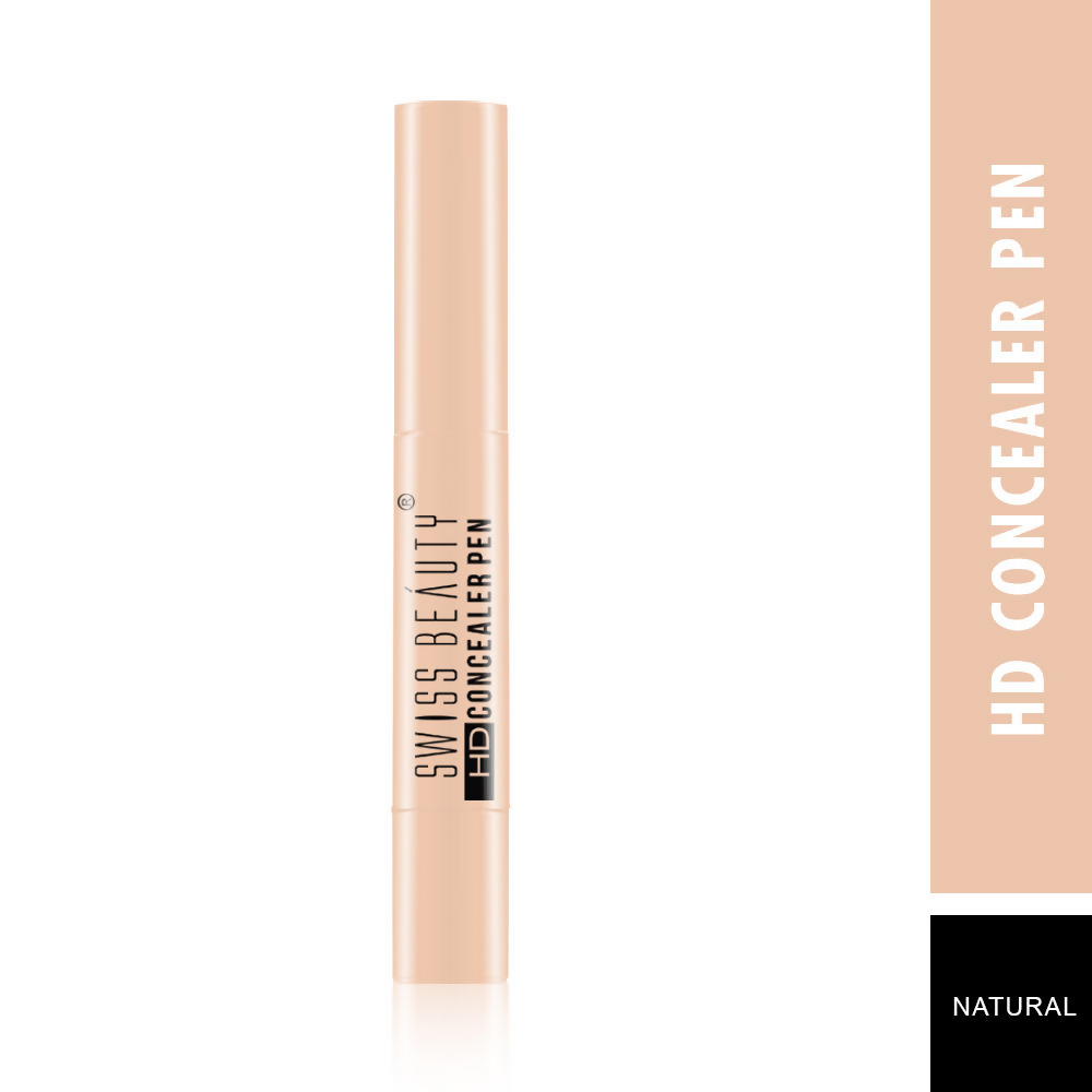 Swiss Beauty HD Concealer Pen - Natural Shade | Swadesiicart