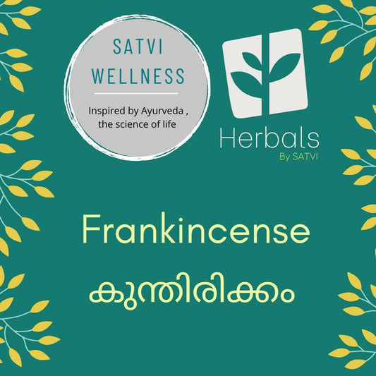 Satvi Wellness Frankincense | Kunthitikkam - Swadesiicart