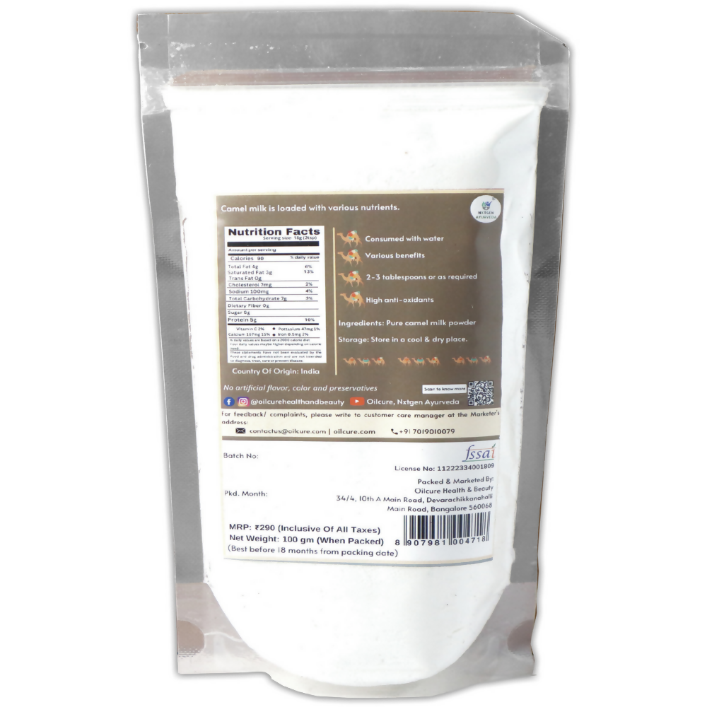Nxtgen Ayurveda Camel Milk Powder - Swadesiicart