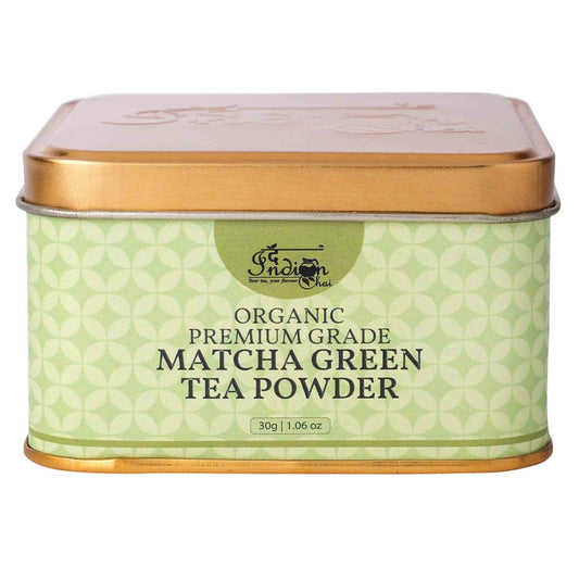 The Indian Chai Organic Premium Grade Matcha Green Tea Powder | Swadesiicart
