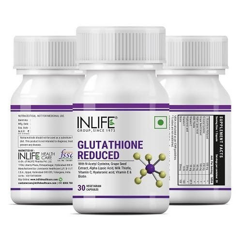 Inlife Glutathione Reduced Tablets | Swadesiicart