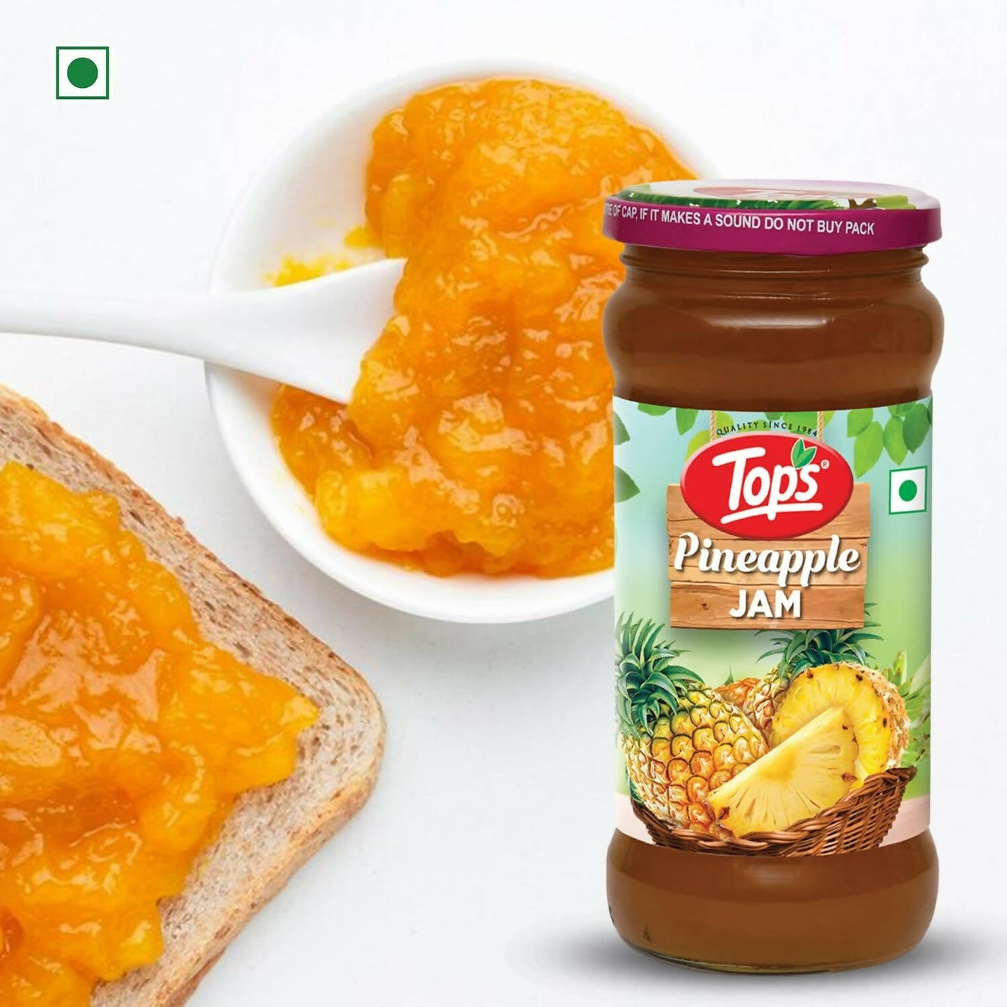 Tops Pineapple Jam - Swadesiicart
