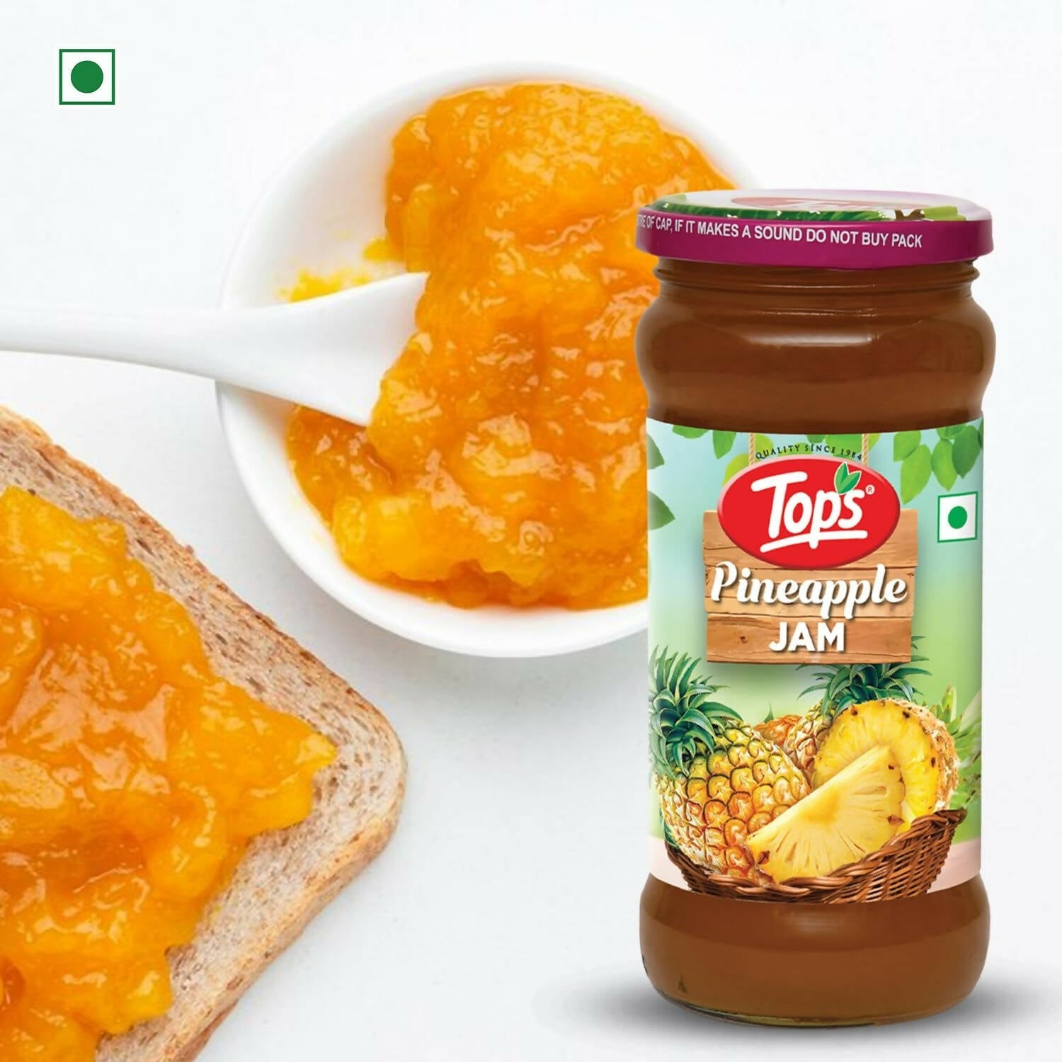 Tops Pineapple Jam - Swadesiicart