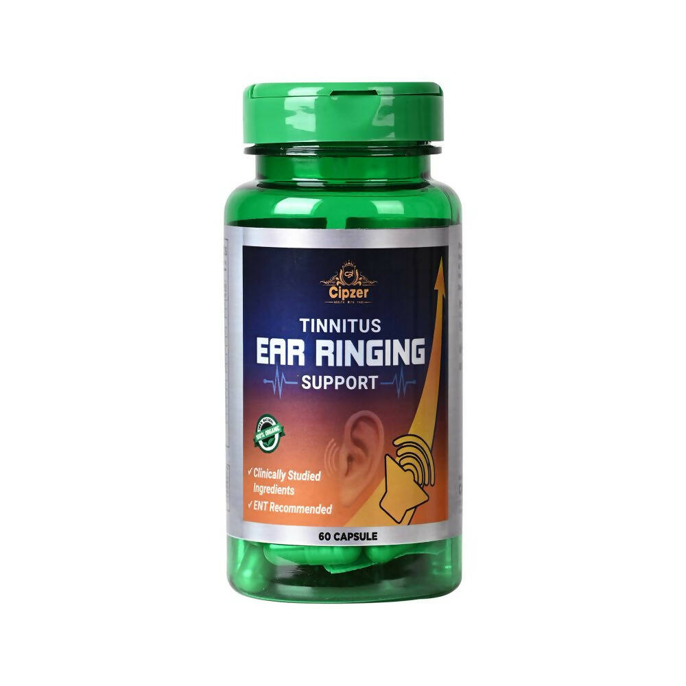 Cipzer Tinnitus Ear Ringing Support Capsules - Cipzer Herbals