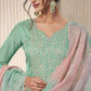 Anaita Mint Green Embroidered Silk Stitched Salwar Suit