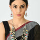 Mominos Fashion Johar Kamal Handicraft Finish Kundan Work Long Necklace For Women (Multi) | Swadesiicart