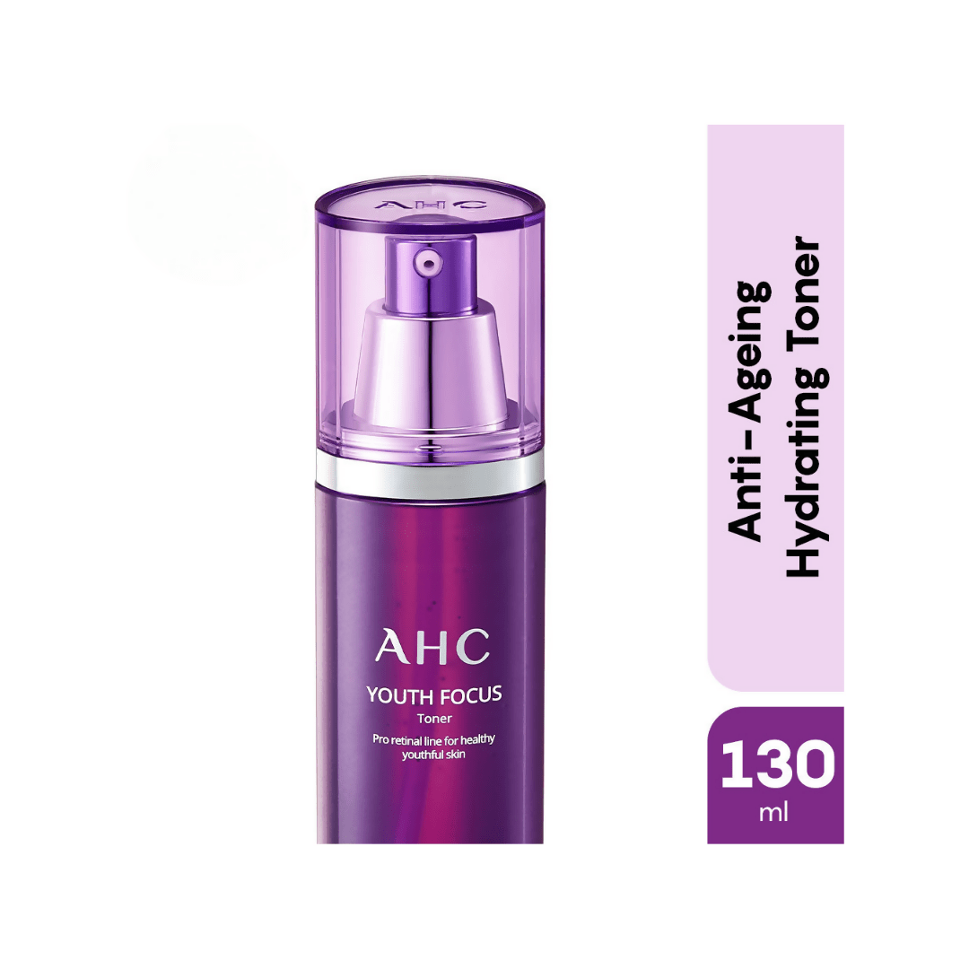 AHC Youth Focus Anti-Ageing Hydrating Face Toner With Pro Retinal 11X - Korean skincare | Swadesiicart