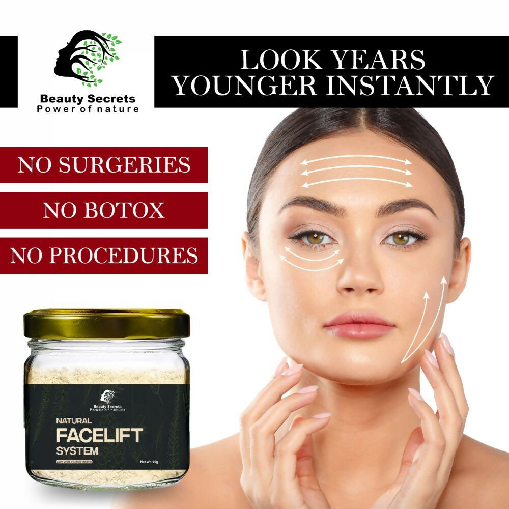 Beauty Secrets Natural Face Lifting Mask/Pack | Swadesiicart