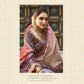 Beige Bhagalpuri Silk Pure Gota Work Saree With Unstitched Blouse - Norita Gajri