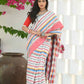 Beatitude Multicolor Cotton Handloom Saree
