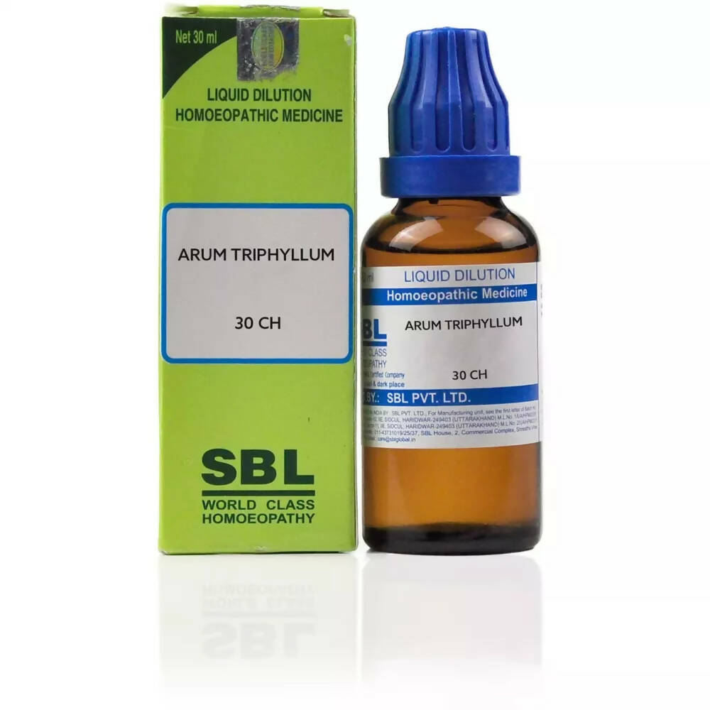 SBL Homeopathy Arum Triphllum Dilution - Swadesiicart