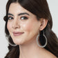 NVR Women Silver Full Circular Hoop Earrings - NR Retail-NVR