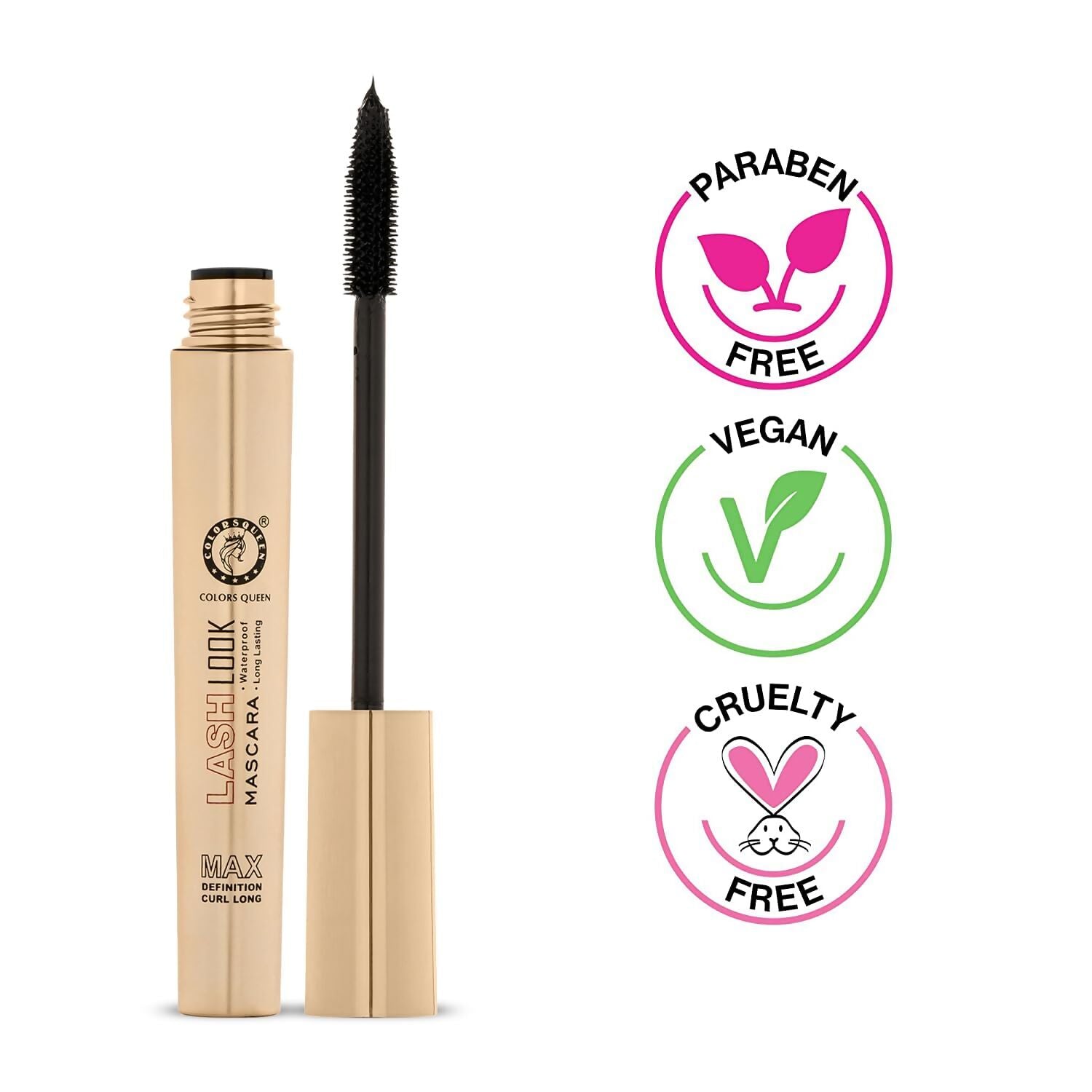 Colors Queen Lash Look Mascara - Swadesiicart